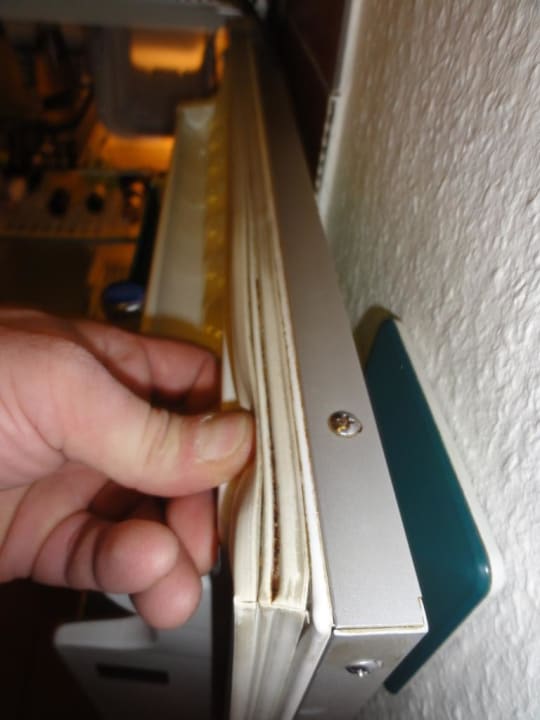 Schimmel im Kühlschrank Hotel Orbtal