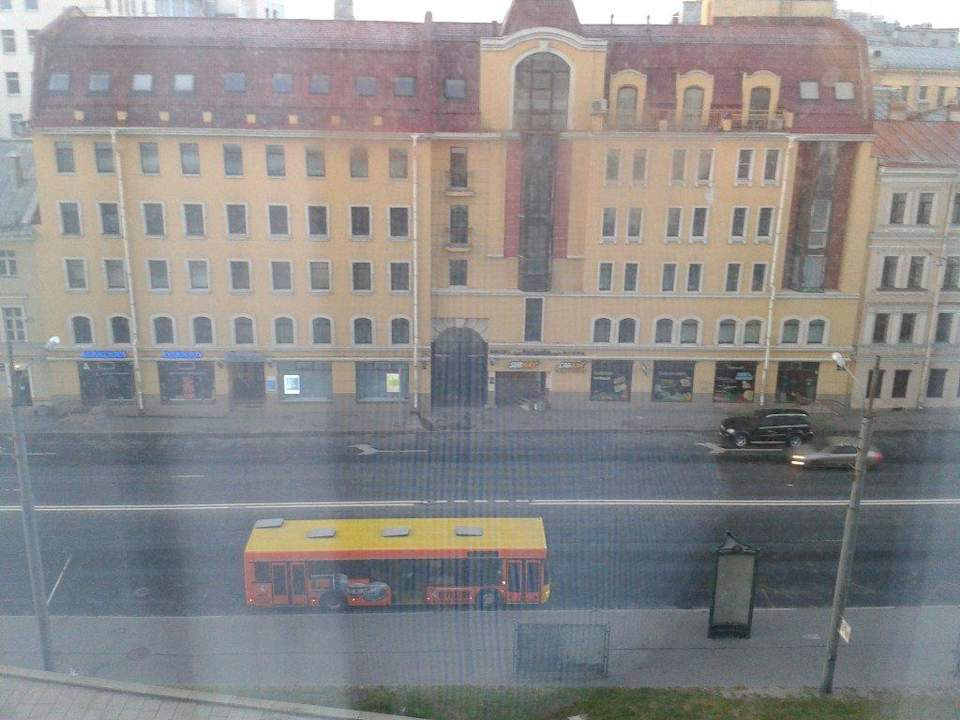 Ausblick seitlich AZIMUT Hotel St. Petersburg