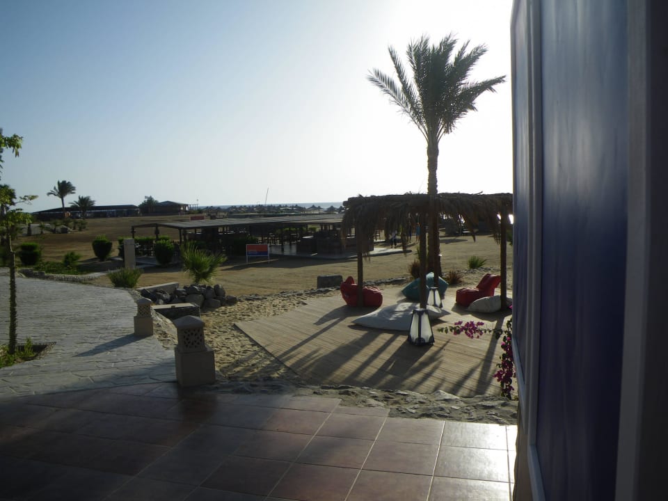 Chillen, strandbar  Shams Alam Beach Resort