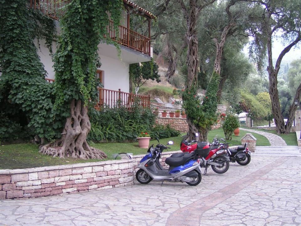 Innenhof Hotel Magda's