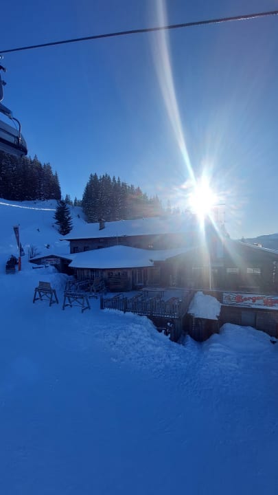 Außenansicht Hüttendomizil Berger Alm