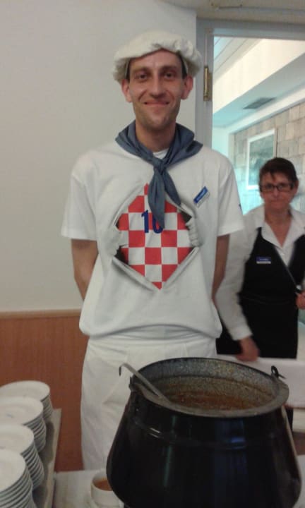 1. Spieltag bei der WM 2014 Bluesun Hotel Neptun Dependance