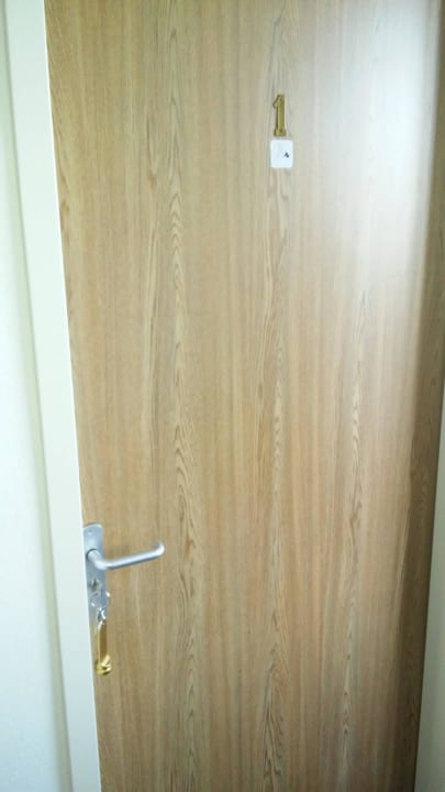 Eingang zum Zimmer Hotel Oosterschelde