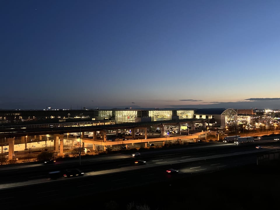 Ausblick b'mine Hotel Frankfurt Airport