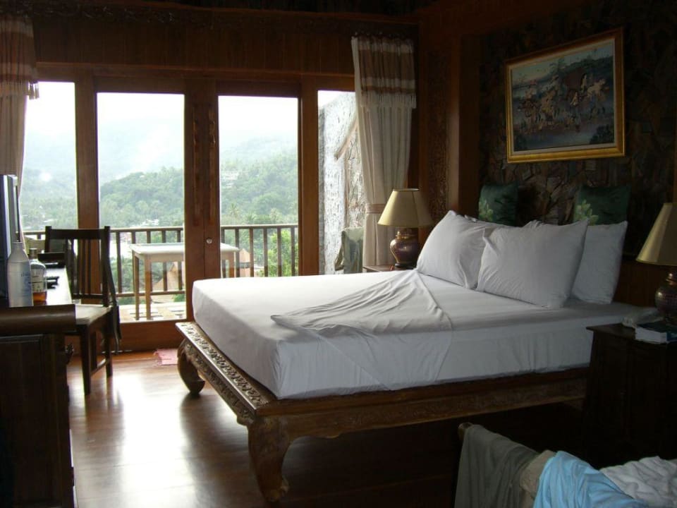 Zimmer einfachster Kategorie Santhiya Koh Phangan Resort & Spa