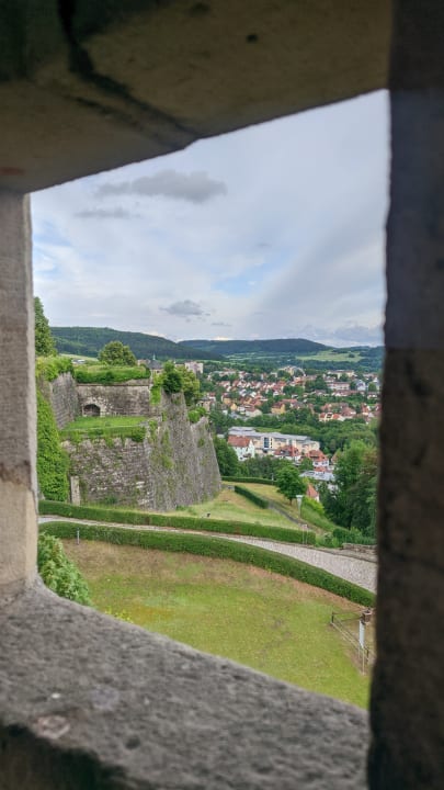 Ausblick JUFA Hotel Festung Rosenberg Kronach