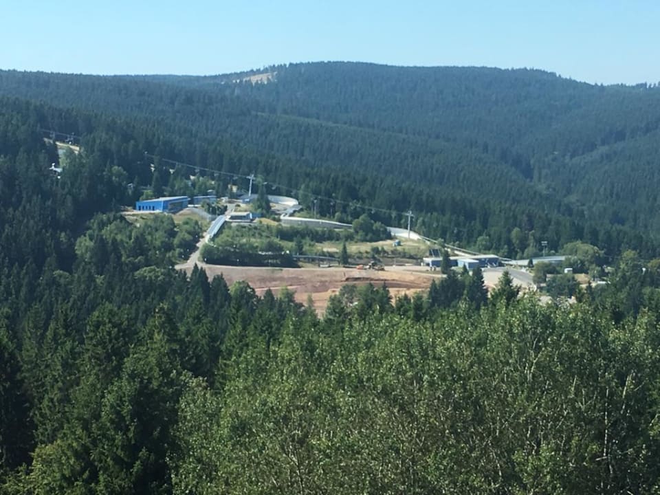 Ausblick AHORN Panorama Hotel Oberhof