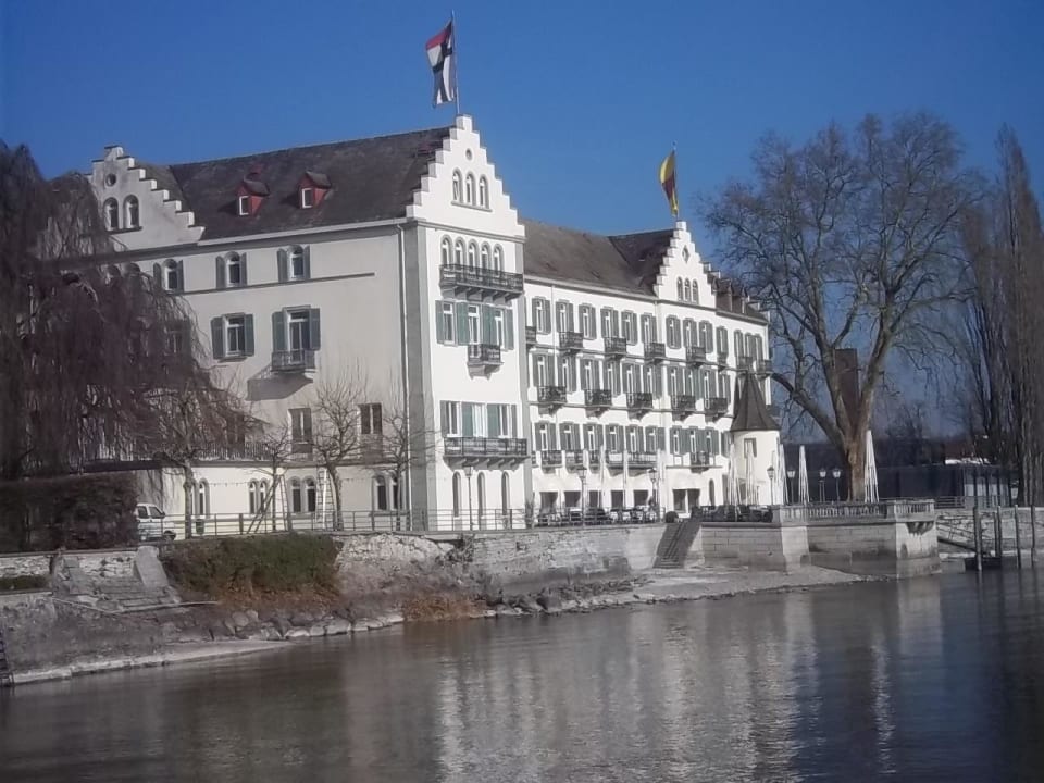 Steigenberger Inselhotel von der Seeseite Steigenberger Inselhotel