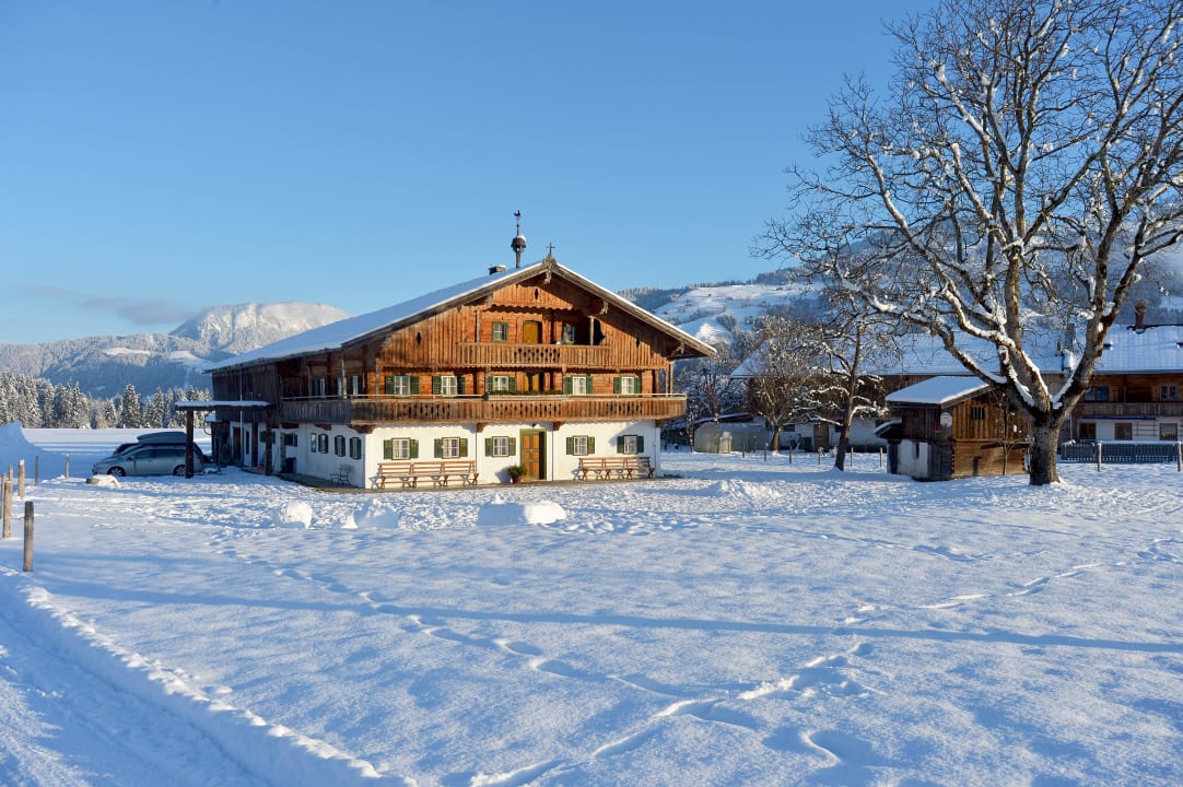 Winter Ferienhaus Hinterebenhub