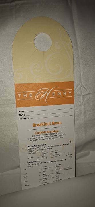 Zimmer Hotel The Henry