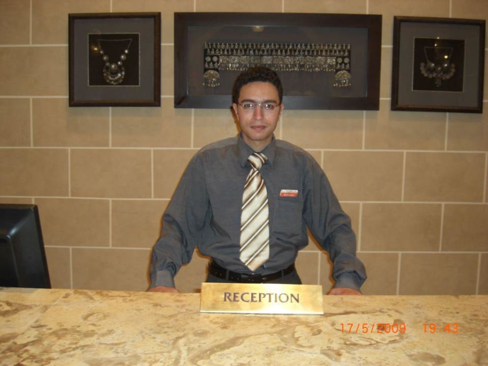 Mohammed von der Rezeption Jaz Dar EL Madina