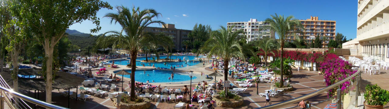 Gibt es einen schöneren Blick auf die Anlage Hotel Club Cala Romani