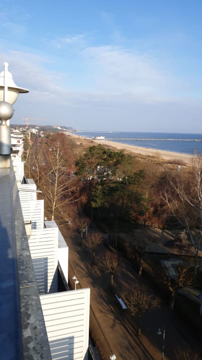 Ausblick Strandhotel Ahlbeck