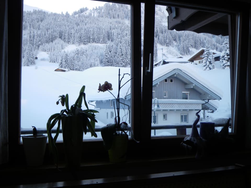 Aus dem Frühstücksraum Gästehaus Jasmin