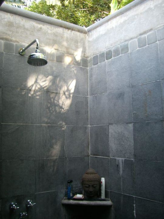 Dusche unter freiem Himmel Lakaz Chamarel Exclusive Lodge