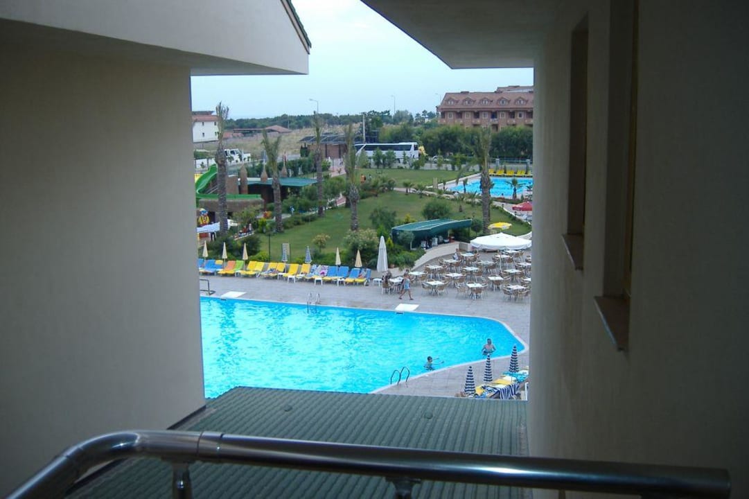 Blick vom Zimmer Side Breeze Hotel