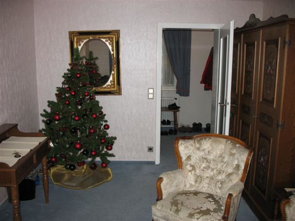 Wohnzimmer mit Eingangsbereich Top CountryLine Hotel Ritter
