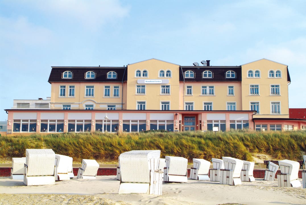 Außenansicht Strandhotel Gerken