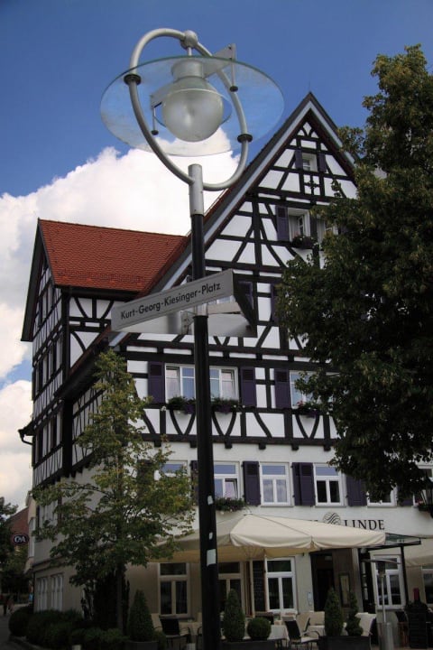 Neu aufgebautes Fachwerkhaus Gasthof Linde