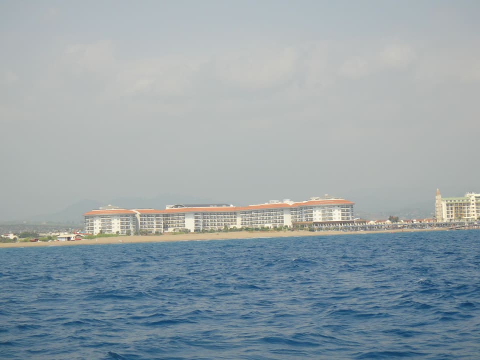 So gross scheint das Hotel gar nicht Seaden Sea World Resort & Spa