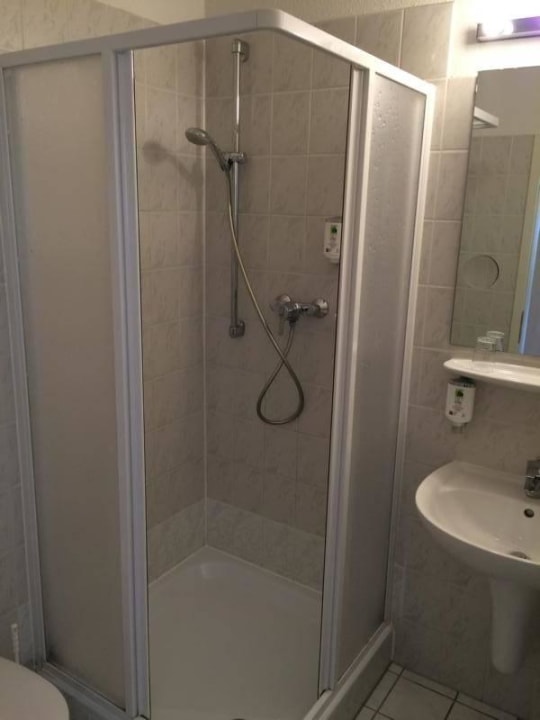 Badezimmer Hotel Trebeltal