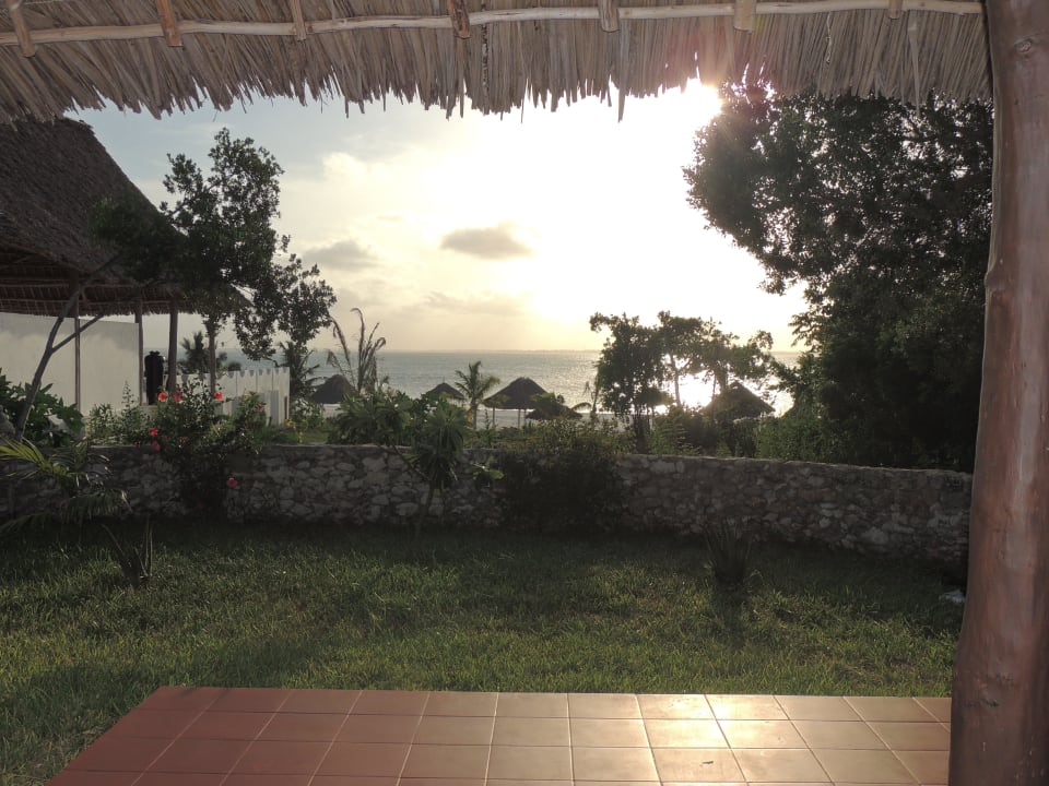 Ausblick von unserer Villa Nr. 2 Konokono Beach Resort
