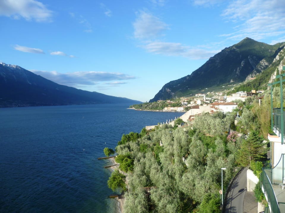 Blick von der Zimmerterrasse Hotel Astor