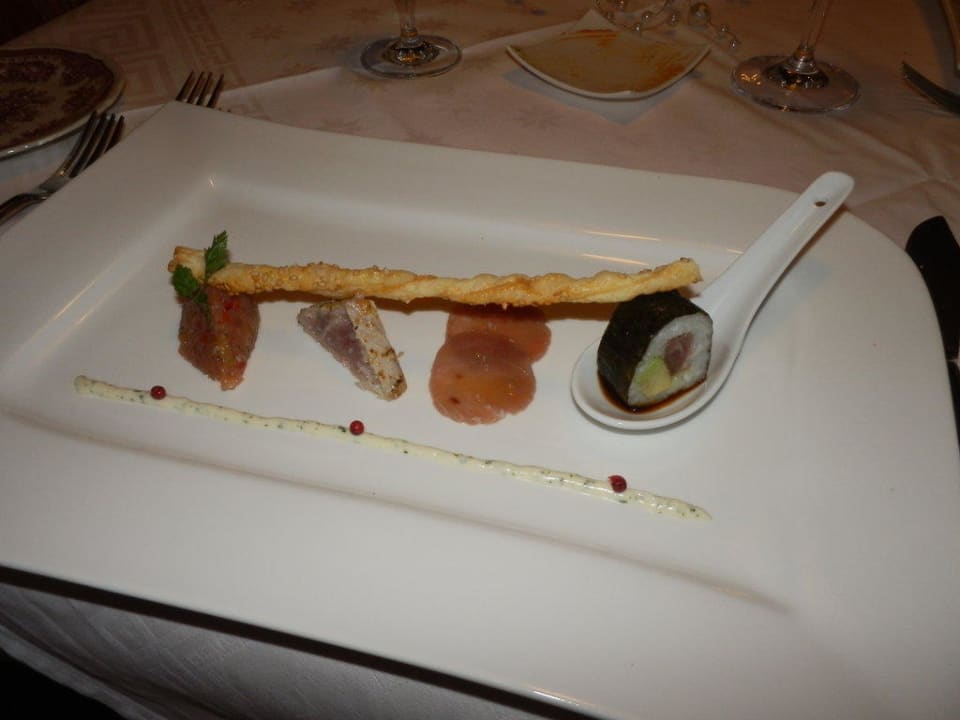 Thunfischvariation derWaldfrieden naturparkhotel