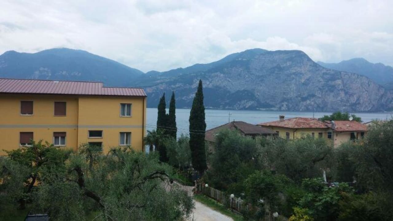 Blick vom Balkon Hotel Carlo