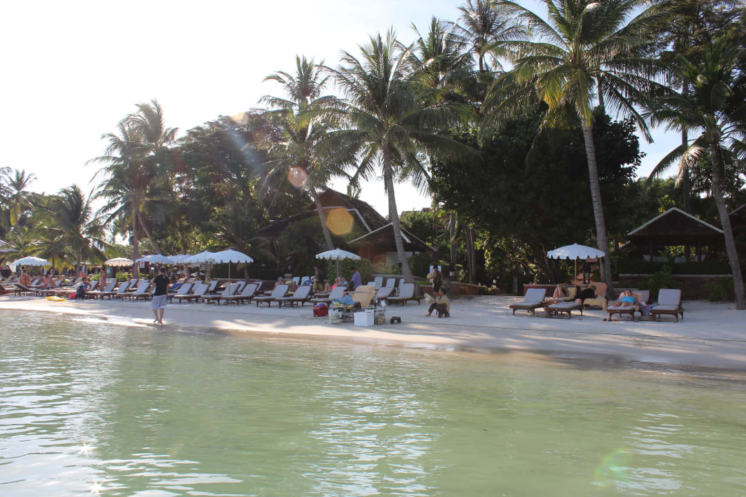 Flach abfallender Strand Chaweng Regent Beach Resort