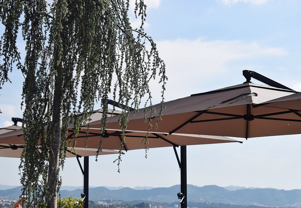 Ausblick Hotel Chateau Linza