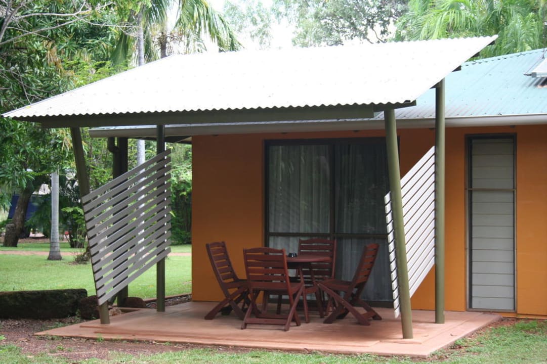 Terrasse Hotel Gagudju Lodge Cooinda