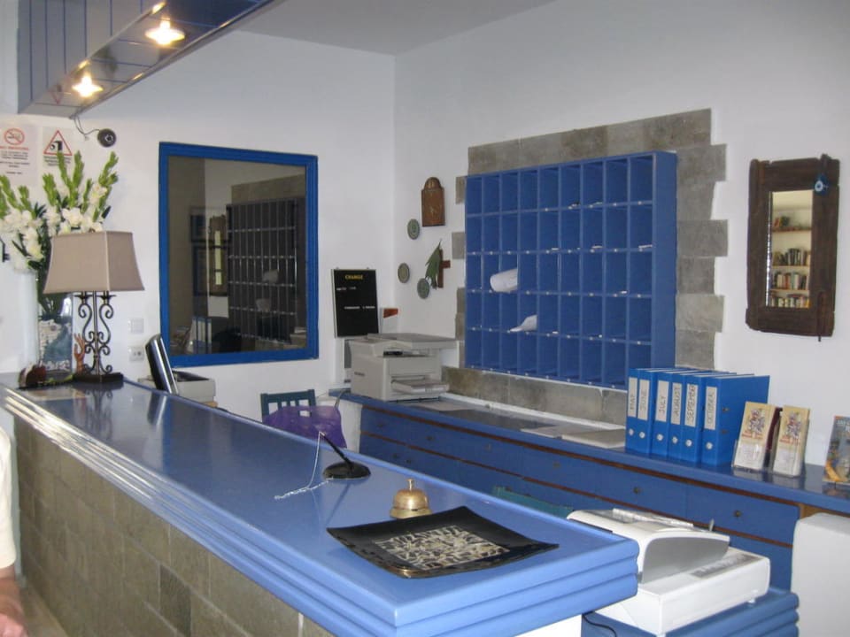 Rezeption Hotel Lindos Sun