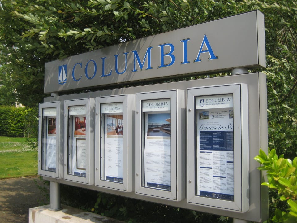 Info -Tafel ATLANTIC Hotel Wilhelmshaven