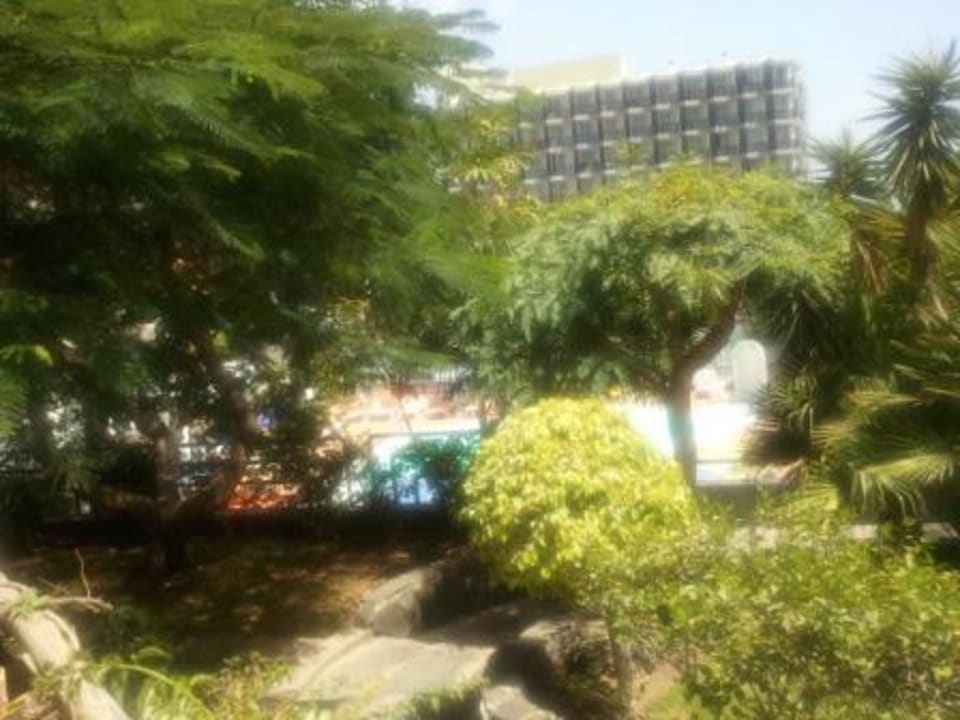 Weg zum Nebenpool allsun Hotel Lucana