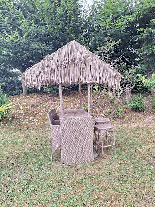 Gartenanlage Hôtel Nell