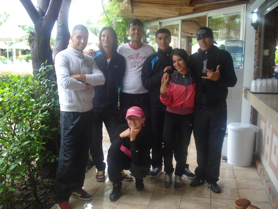 Einige Animateure Can Garden Beach