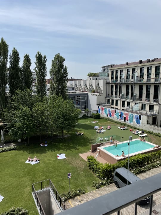 Ausblick Hotel Ramada Plaza Milano
