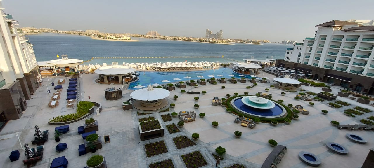 Ausblick Taj Exotica Resort & Spa, The Palm, Dubai