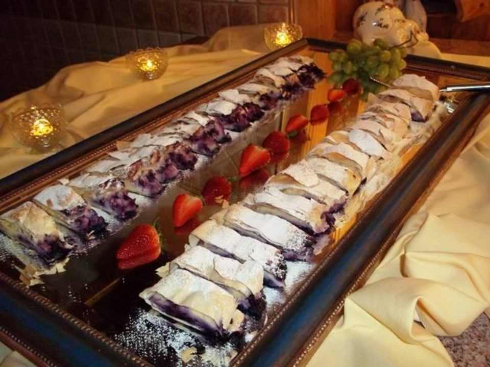 Nachspeisenbüffet Alphotel Tyrol
