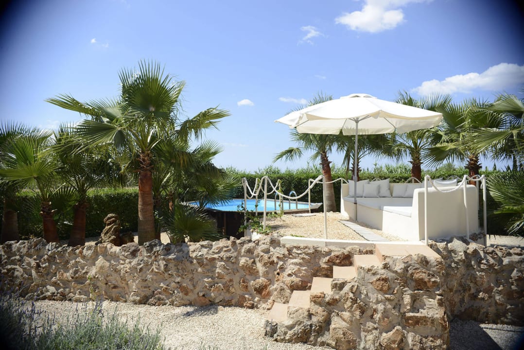 Casa Bomba, Pool und Lounge Finca Amapola - Agrotourismus Hotel