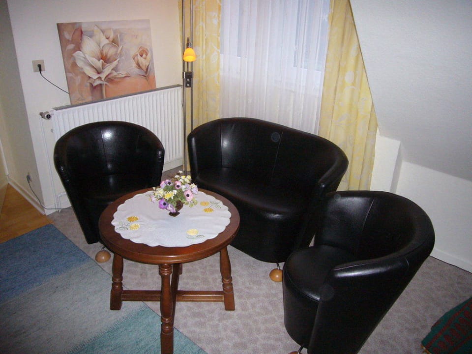 Appartement Jupiter Sitzecke Apart-Hotel Klara