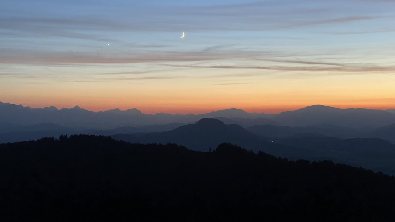 Ausblick Gipfelhaus Magdalensberg