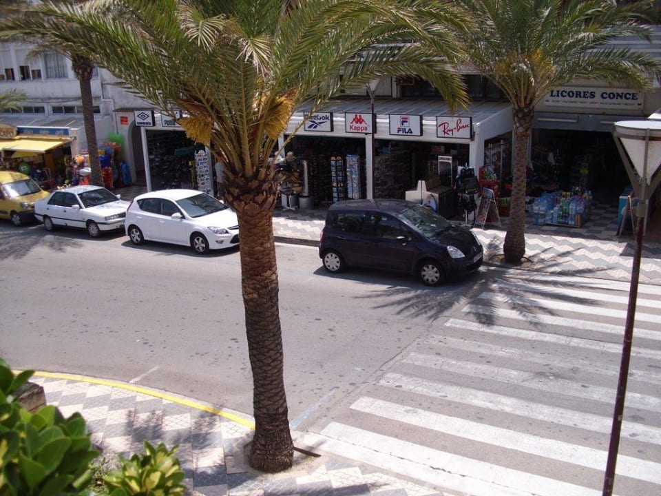 Vom Balkon auf die Strand Caprice Janeiro Hotel & Spa