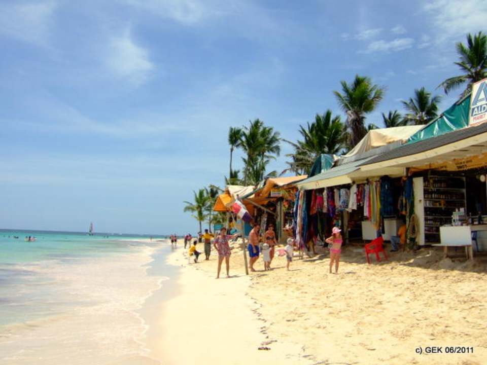 Einkaufsmeile am Strand Punta Cana Princess All Suites Resort & Spa