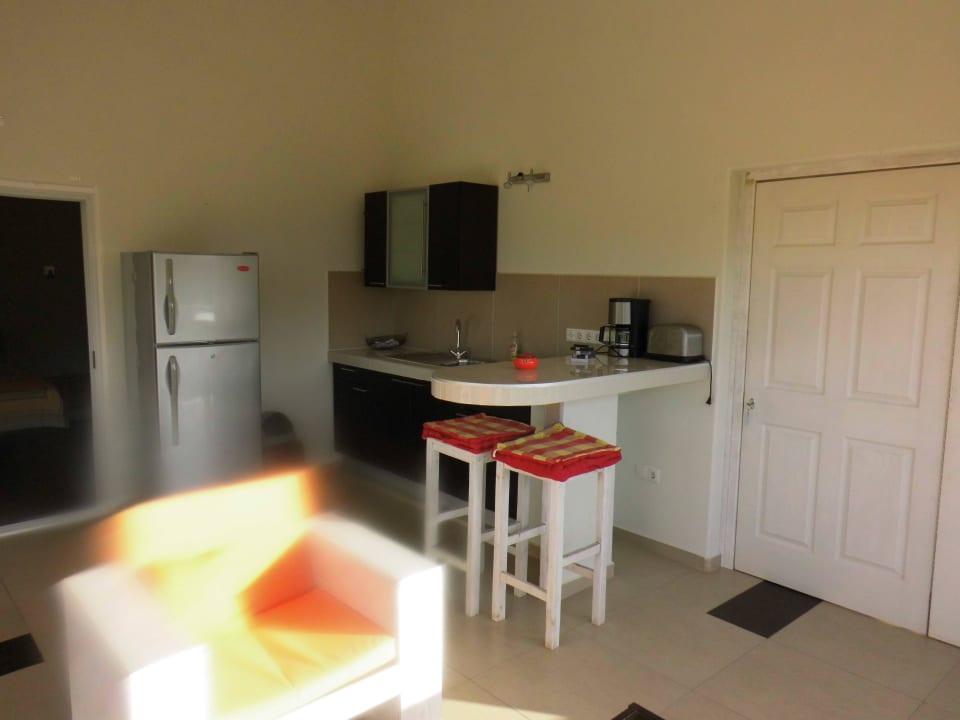 Terrasse mit Outdoor-Küche Don Genaro Apartments