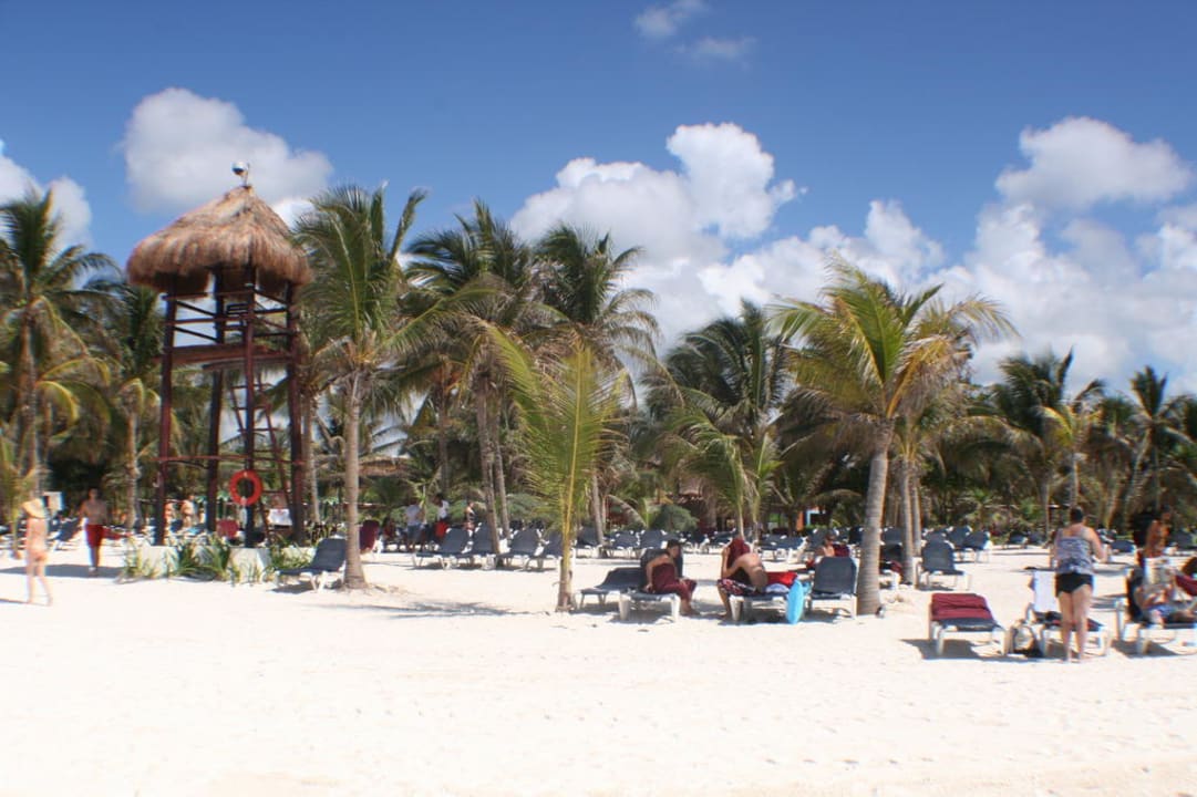 Strand und Palmen  Barceló Maya Grand Resort