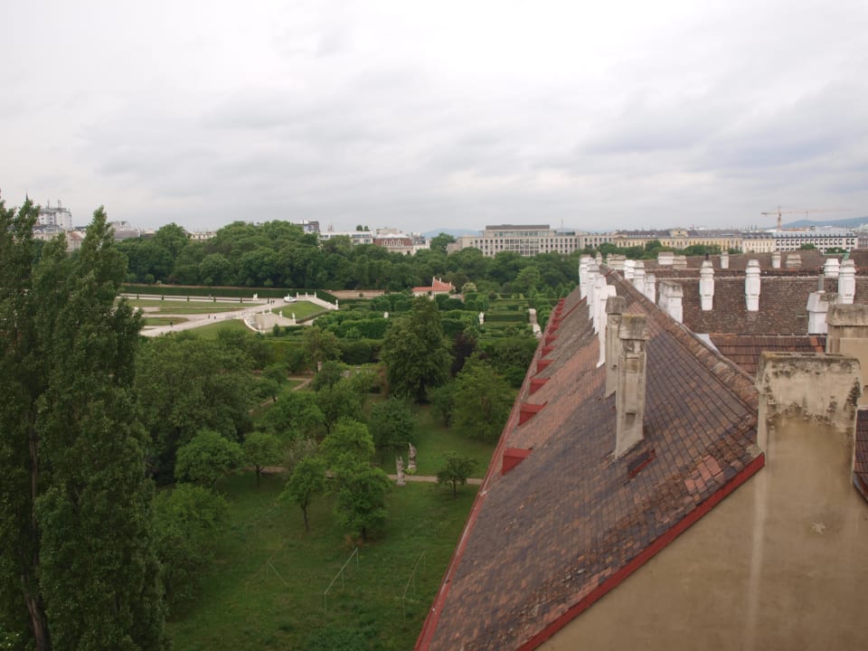 Ausblick vom Zimmer Lindner Hotel Vienna Am Belvedere, part of JdV by Hyatt