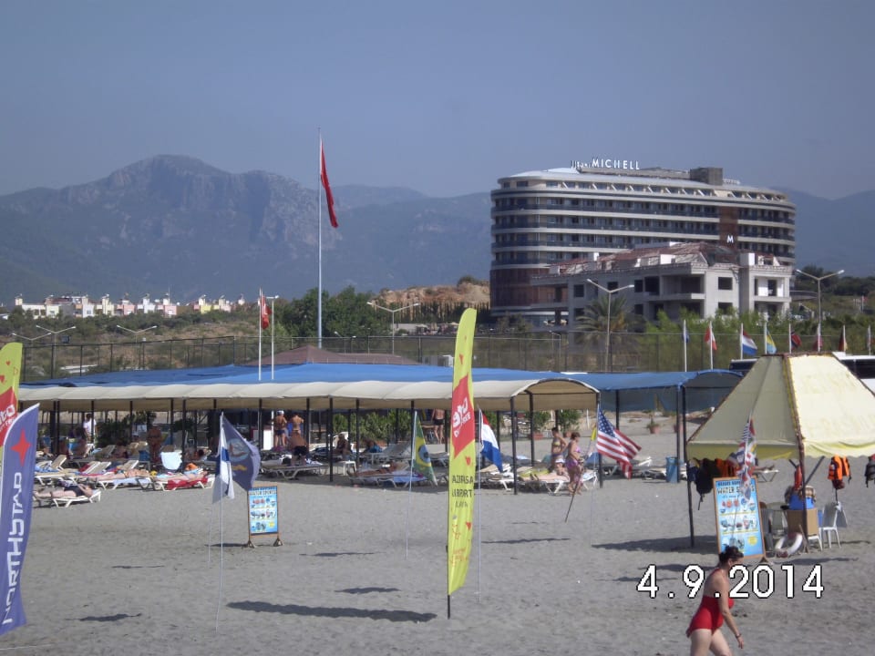 Hotel vom Strand aus Michell Hotel & Spa