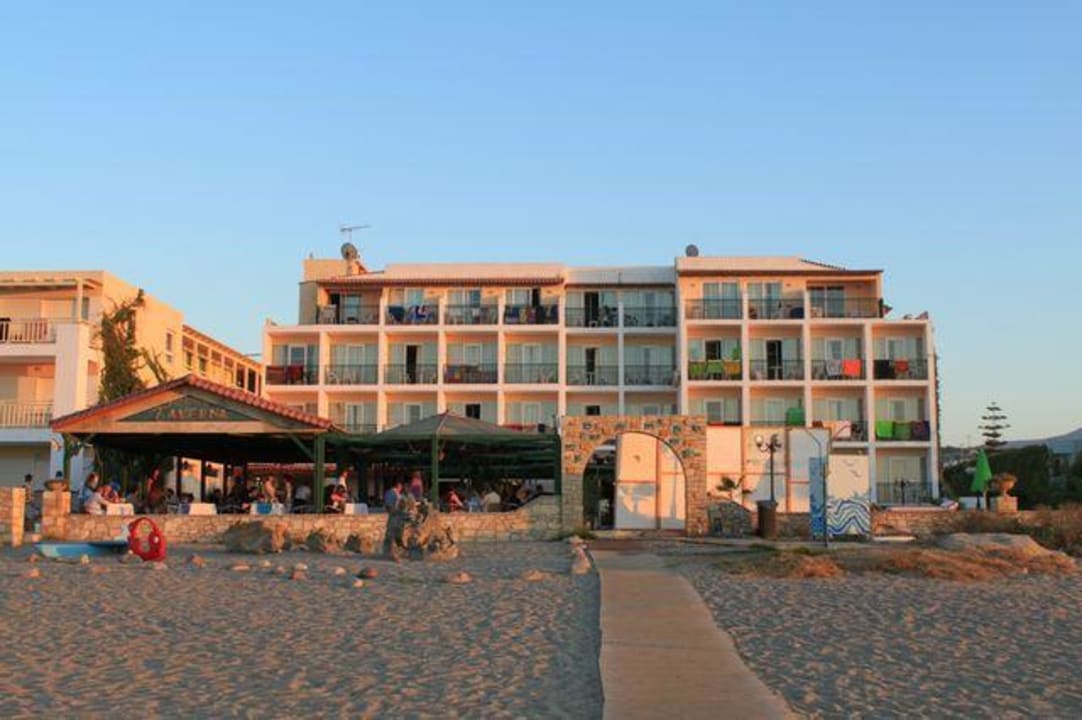 Strandansicht Golden Beach Rethymnon